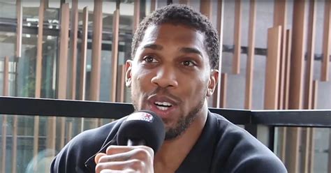 anthony joshua fight date.